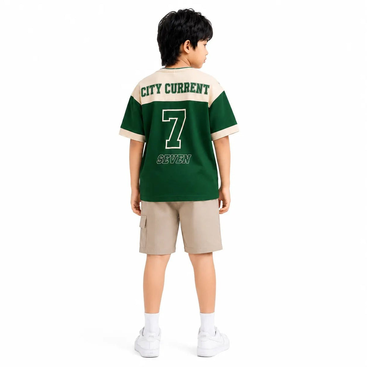 Boys CITY CURRENT | Printed Cotton Co-Ord Set - Billyball.in