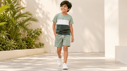 Tshirt and Shorts for Boys: How to Choose a Set for Active Daily Wear - Billyball.in