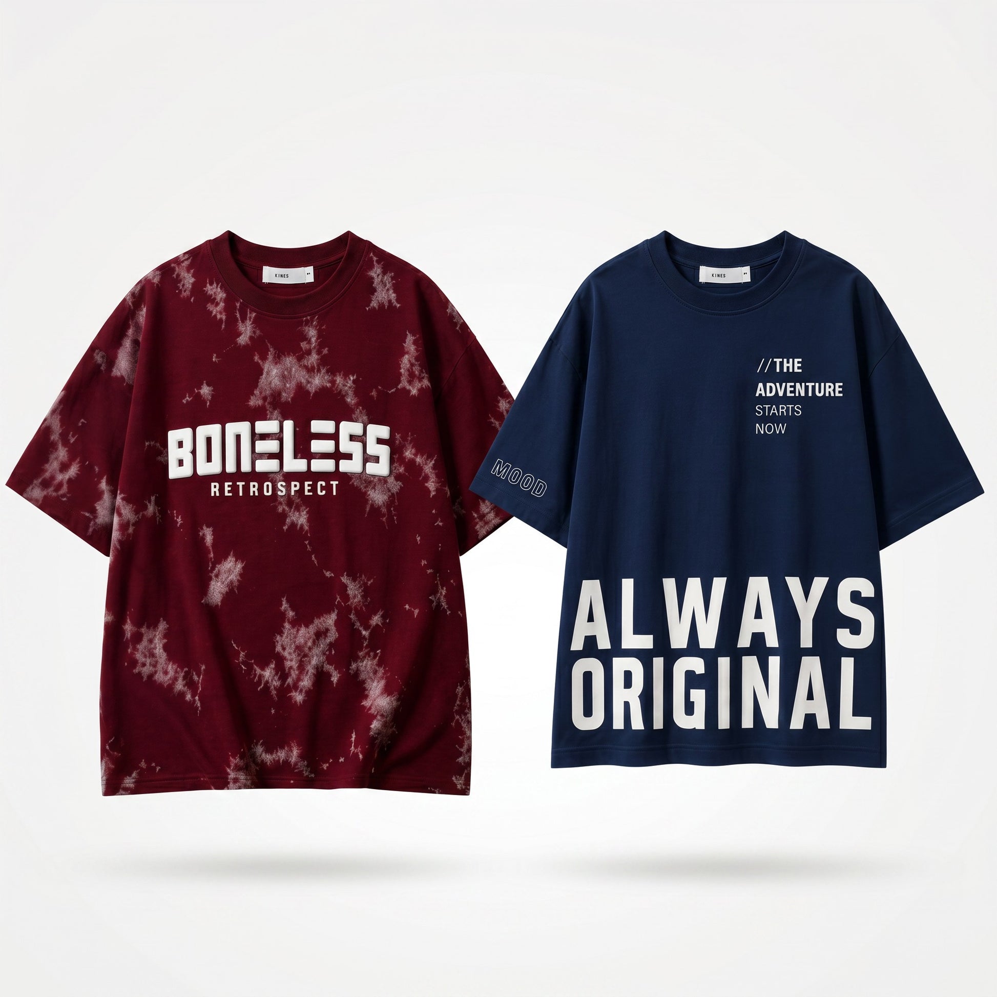 Boys R&B | Graphic Print Oversized T-Shirt Combo Pack - Billyball.in