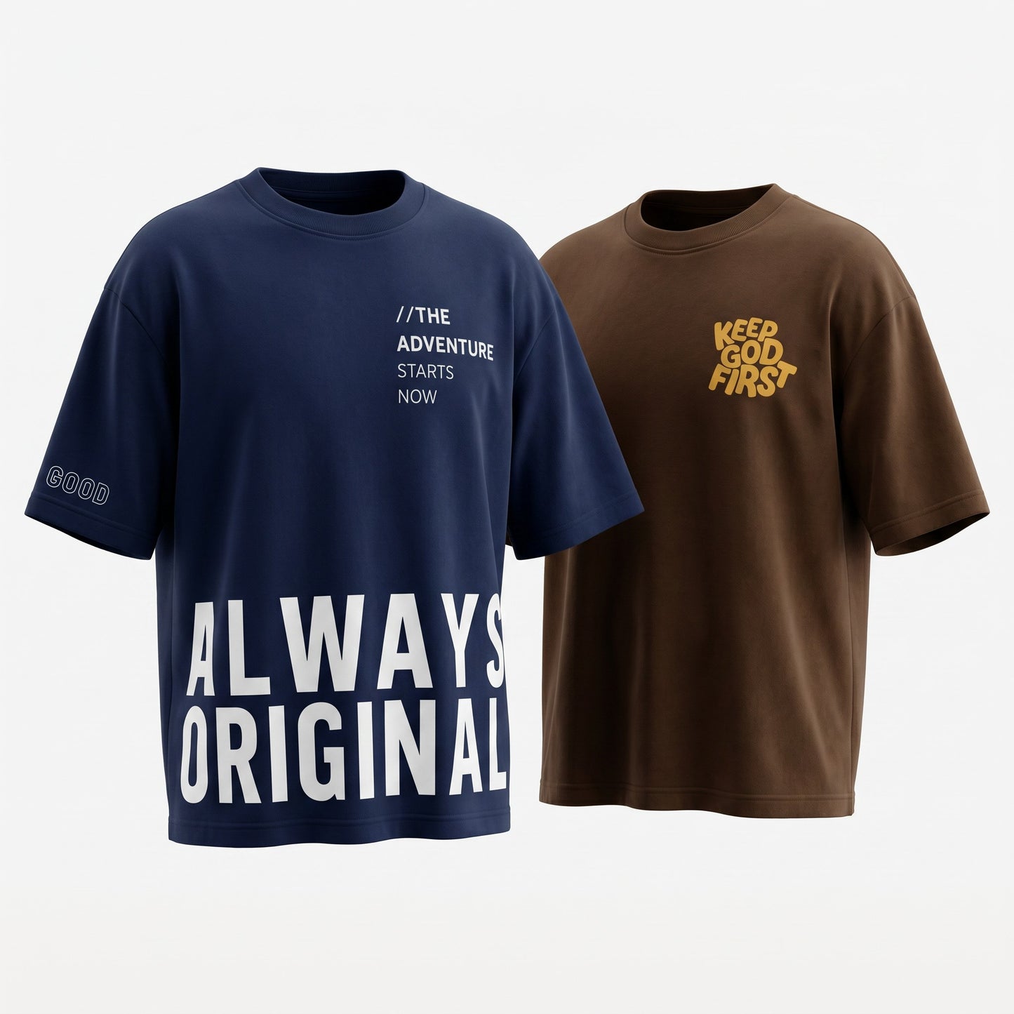 Boys B&B | Graphic Print Oversized T-Shirt Combo Pack - Billyball.in