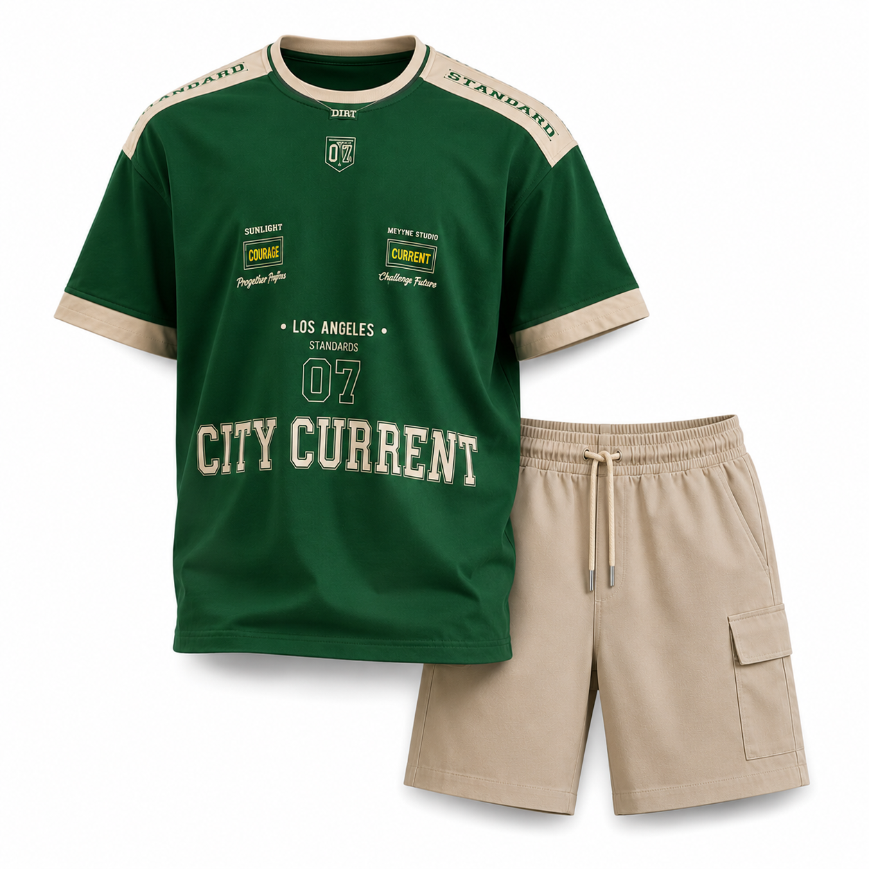 Boys CITY CURRENT | Printed Cotton Co-Ord Set