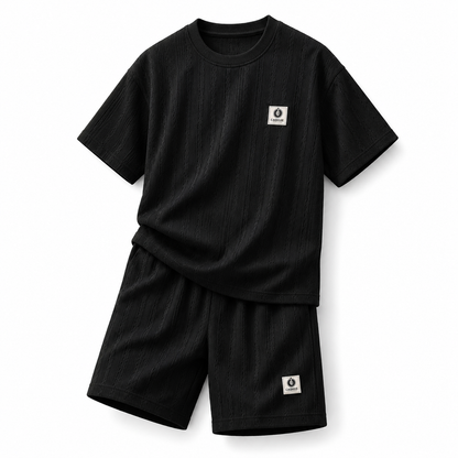Kids BLACK | Co-Ord Set for Boys