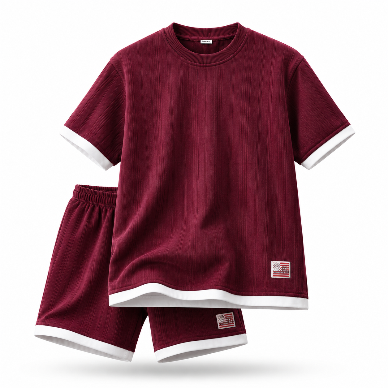 Boys MAROON | Cotton Matching Set