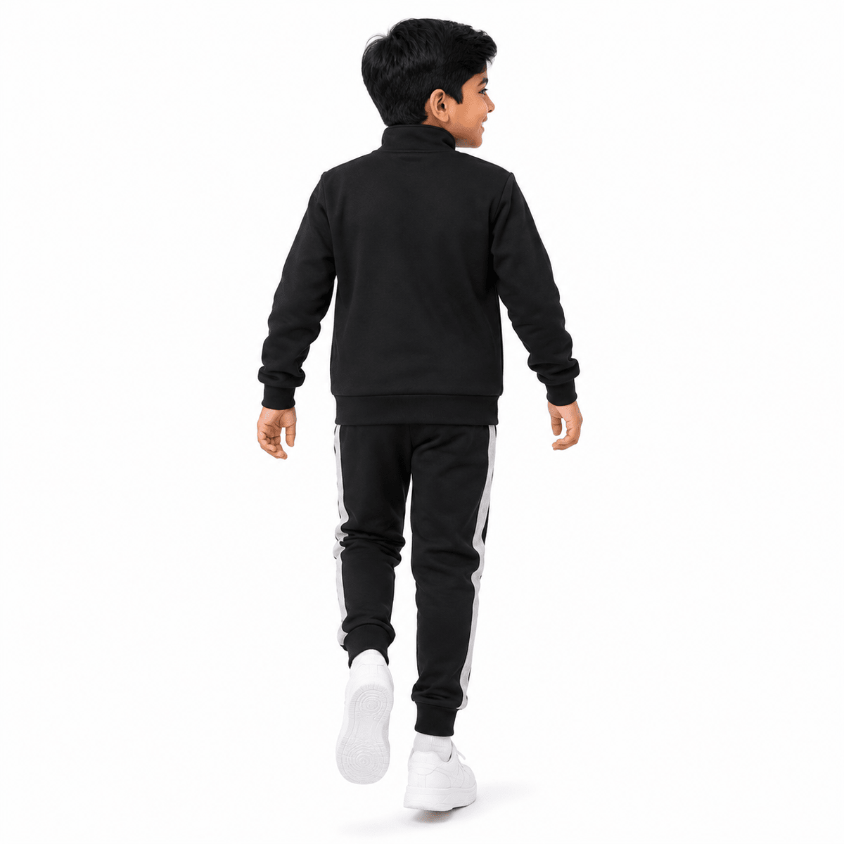 Boys AURA BLACK ZIPPER | Track Suit Combo - Billyball.in