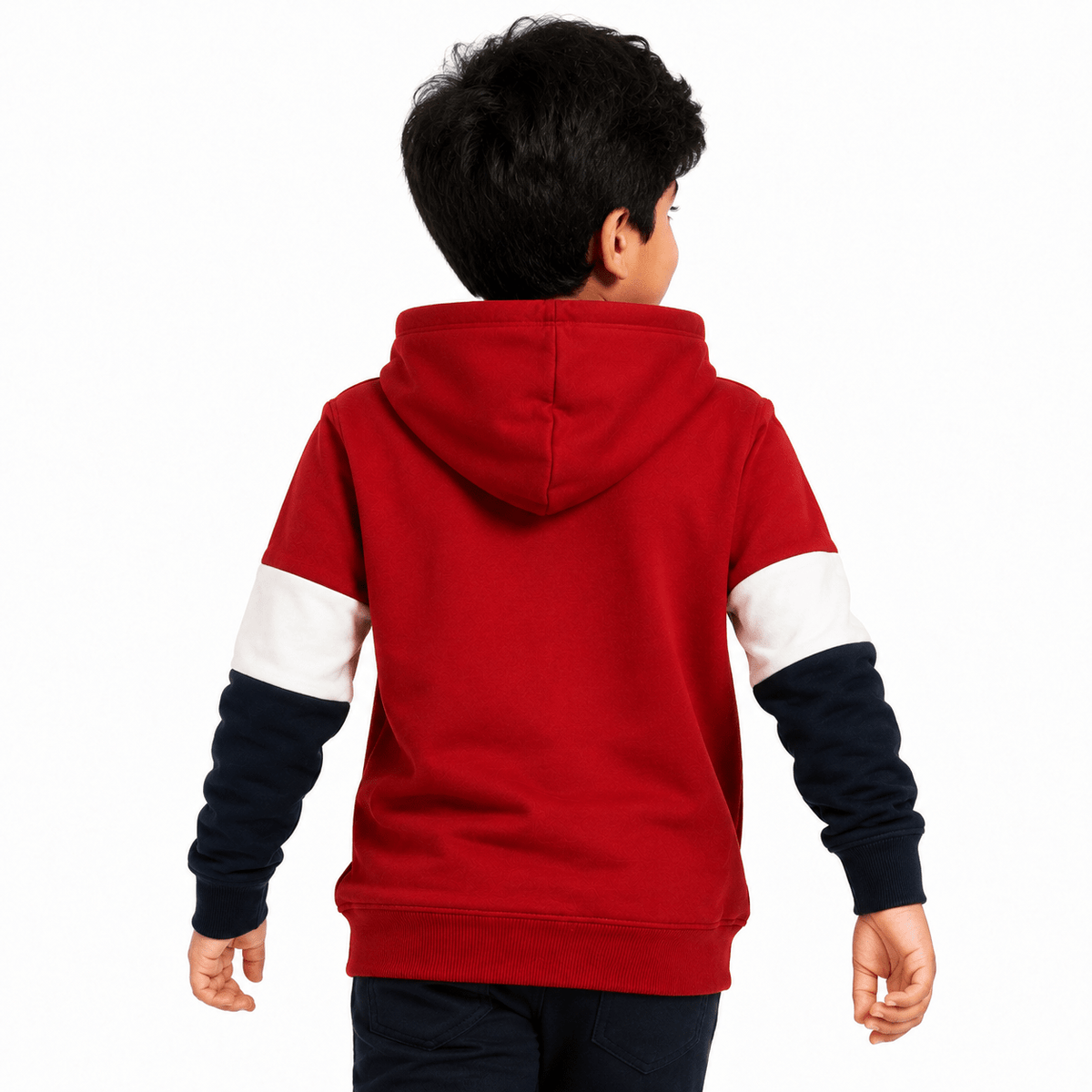 Boys LEGENDARY RED | Full sleeve Hood - Billyball.in