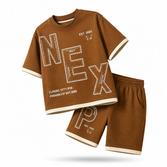 Boy NEXT | Cotton T-Shirt & Shorts Set
