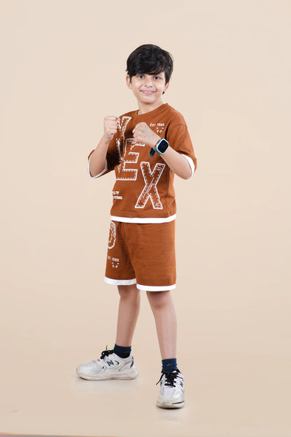 Boy NEXT | Cotton T-Shirt & Shorts Set