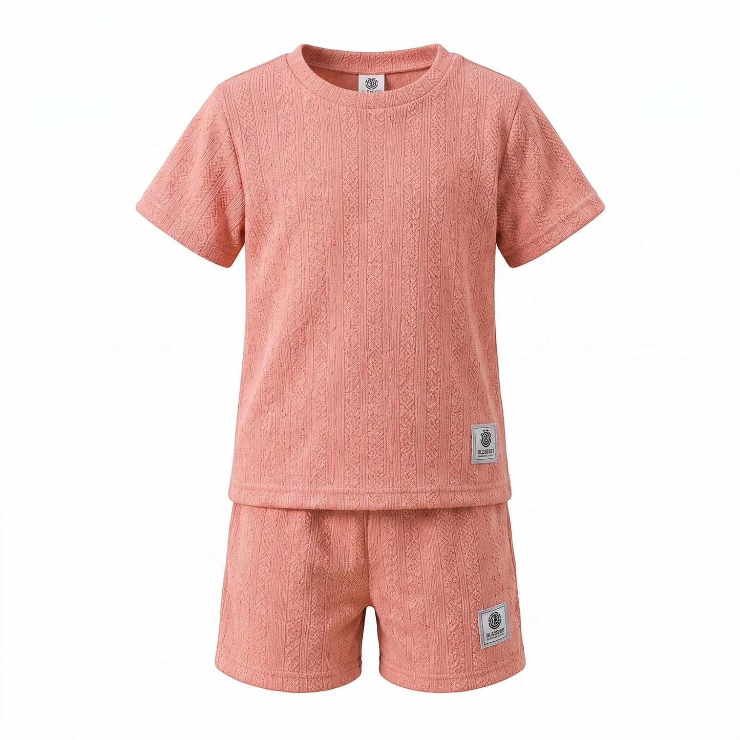 Unisex PINK | Textured Co-Ord Set - Billyball.in