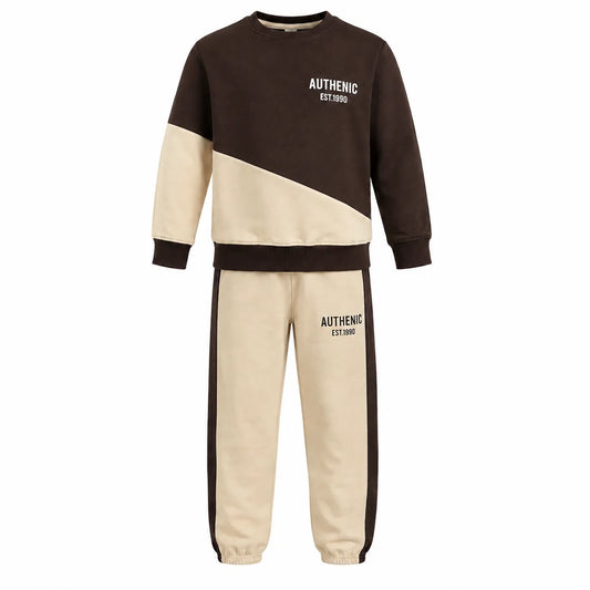 Boys COOL COFFEE |  Long Sleeve Sweatshirt and Jogger Pants Set